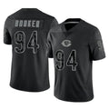 C.Bears #94 Austin Booker Player Black REFLECTIVE Limited Game Cooneas Stitched Jerseys