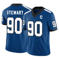 IN.Colts #90 Grover Stewart Player Royal Limited Indiana Nights Alternate Vapor F.U.S.E. Home Game Cooneas Stitched Jerseys