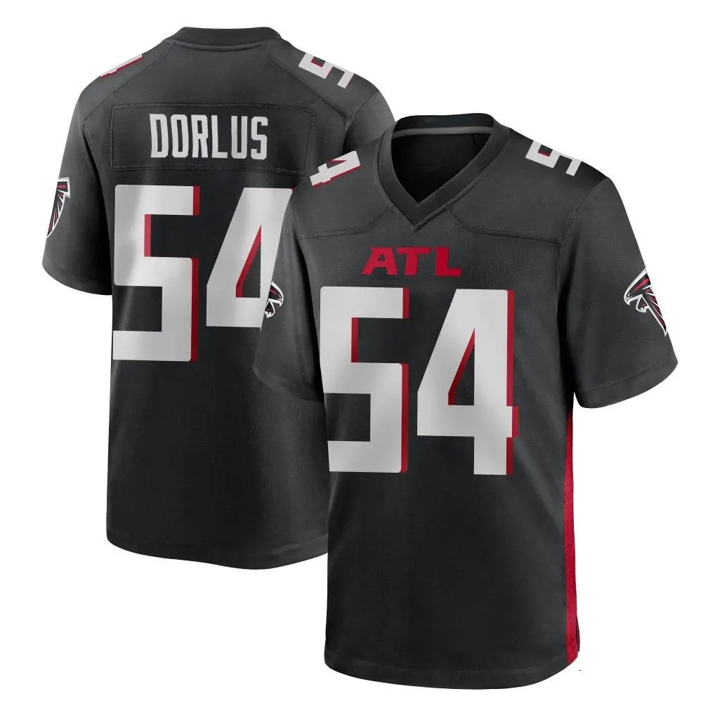 A.Falcons #54 Brandon Dorlus Player Black Home Game Cooneas Stitched Jerseys