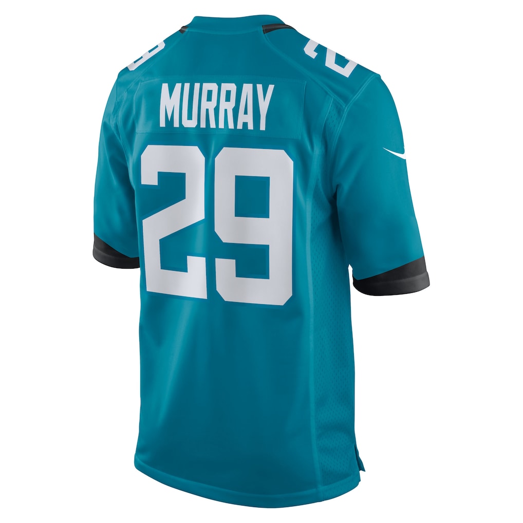 Cooneas J.Jaguars #29 Eric Murray Teal Team Game Jersey