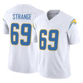 LA.Chargers #69 Cole Strange Player White Limited Vapor F.U.S.E. Home Game Stitched Jerseys