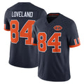 C.Bears #84 Colston Loveland Player Navy Limited 2026 Rivalries Collection Home Game Cooneas Stitched Jerseys
