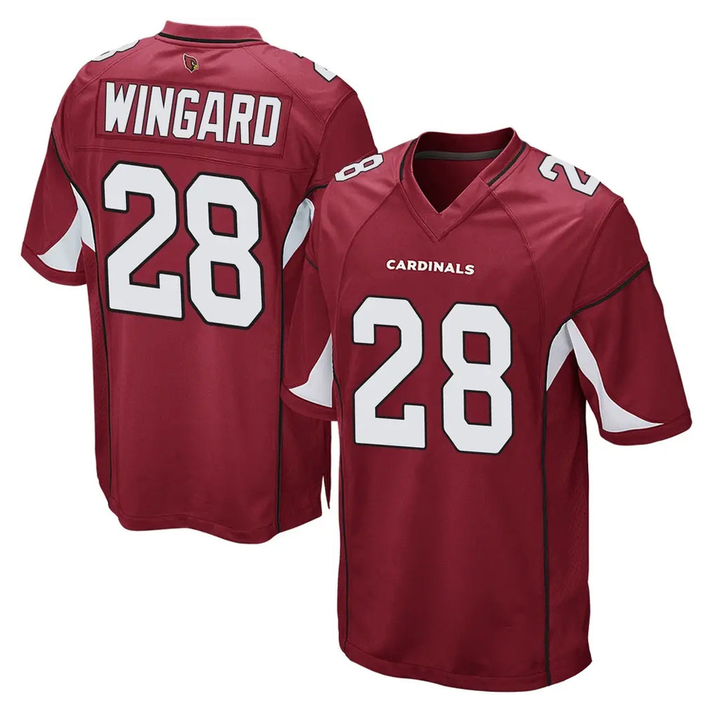 A.Cardinals #28 Andrew Wingard Player Cardinal Home Game Cooneas Stitched Jerseys