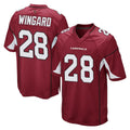 A.Cardinals #28 Andrew Wingard Player Cardinal Home Game Cooneas Stitched Jerseys
