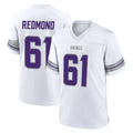 MN.Vikings #61 Jalen Redmond Player White Alternate Home Game Cooneas Stitched Jerseys