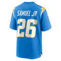 Cooneas LA.Chargers #26 Asante Samuel Jr. Powder Blue Player Game Jersey