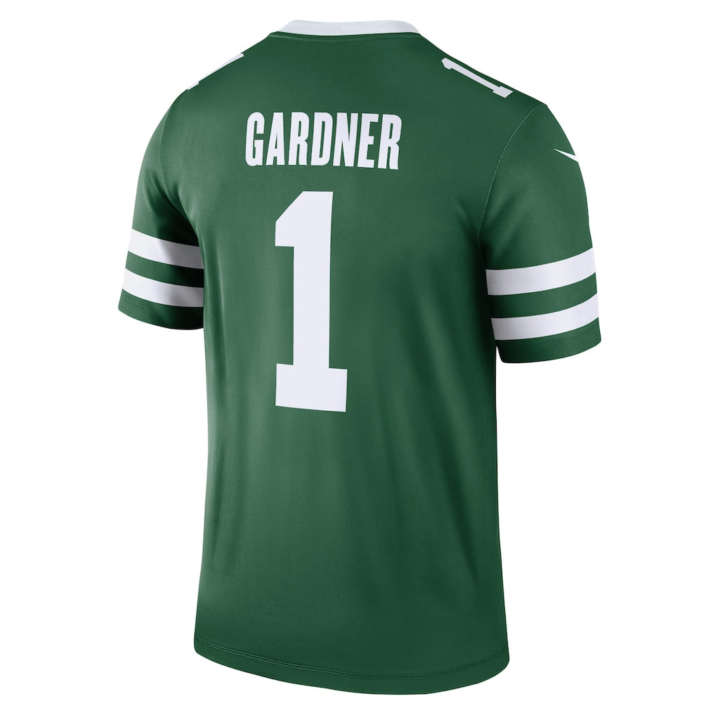 Cooneas NY.Jets #1 Ahmad Sauce Gardner Green Legend Player Performance Top Jersey