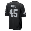 Cooneas LV.Raiders #45 Devin White Black Team Game Jersey