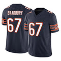 C.Bears #67 Garrett Bradbury Player Navy Vapor F.U.S.E. Limited Home Game Cooneas Stitched Jerseys