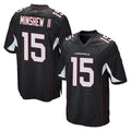 A.Cardinals #15 Gardner Minshew II Player Black Home Game Cooneas Stitched Jerseys