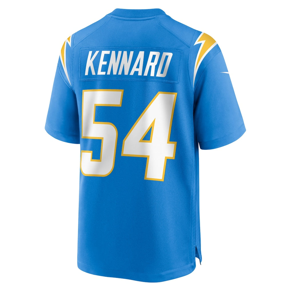 Cooneas LA.Chargers #54 Kyle Kennard Powder Blue Team Game Jersey