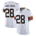 C.Browns #28 Emmanuel McNeil-Warren Player White Vapor Untouchable Limited Home Game Cooneas Stitched Jerseys