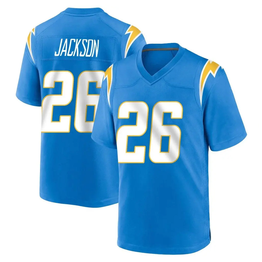 LA.Chargers #26 Donte Jackson Player Blue Home Game Stitched Jerseys