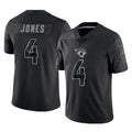 J.Jaguars #4 Jarrian Jones Player Black Reflective Limited Game Cooneas Stitched Jerseys