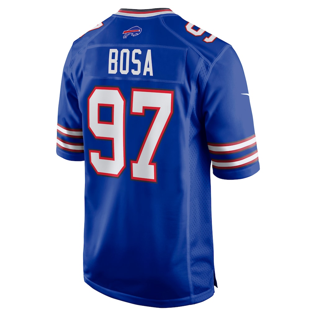 Cooneas B.Bills #97 Joey Bosa Royal Team Game Jersey