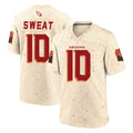 A.Cardinals #10 Josh Sweat Player Cream Rivalries Collection Game Cooneas Stitched Jerseys