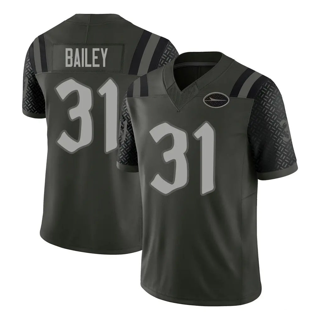 NY.Jets #31 David Bailey Player Green Limited 2025 Rivalries Collection Home Game Cooneas Stitched Jerseys