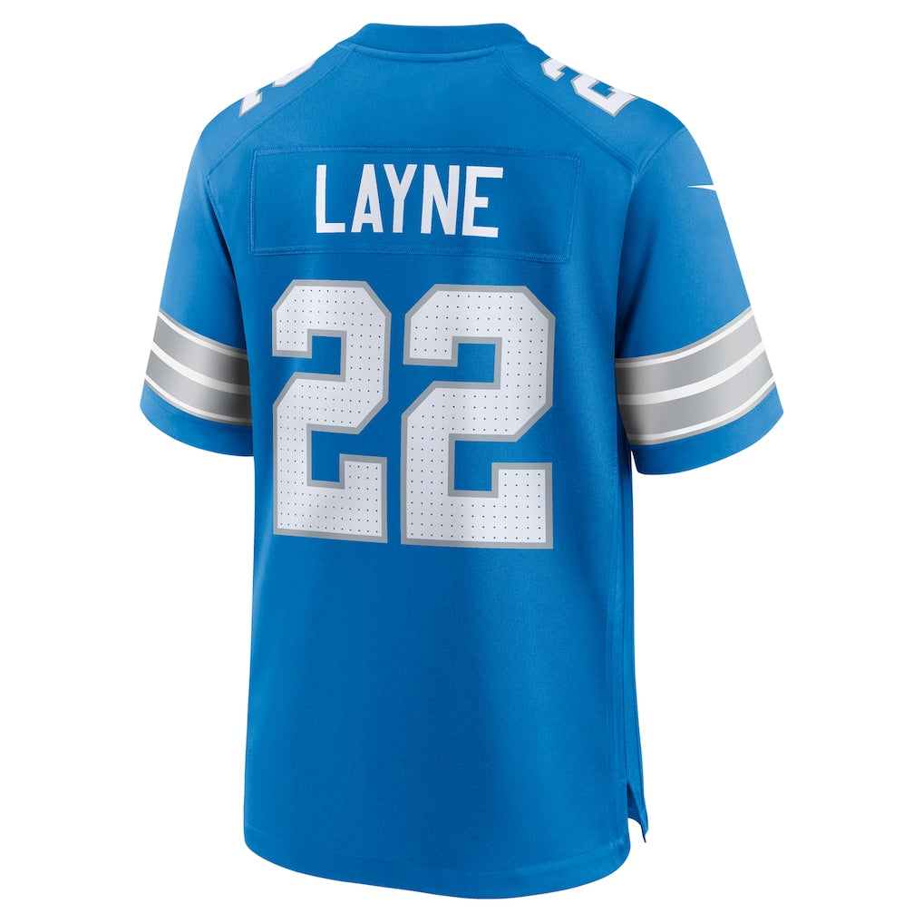 Cooneas D.Lions #22 Bobby Layne Blue Retired Player Game Jersey