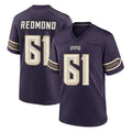 MN.Vikings #61 Jalen Redmond Player Purple 2026 Rivalries Collection Home Game Cooneas Stitched Jerseys