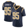 LA.Rams #95 Myles Garrett Player Navy Limited Vapor Untouchable Home Game Cooneas Stitched Jerseys