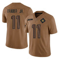 M.Dolphins #11 Dante Trader Jr. Player Brown Salute To Service Limited Cooneas Stitched Jerseys