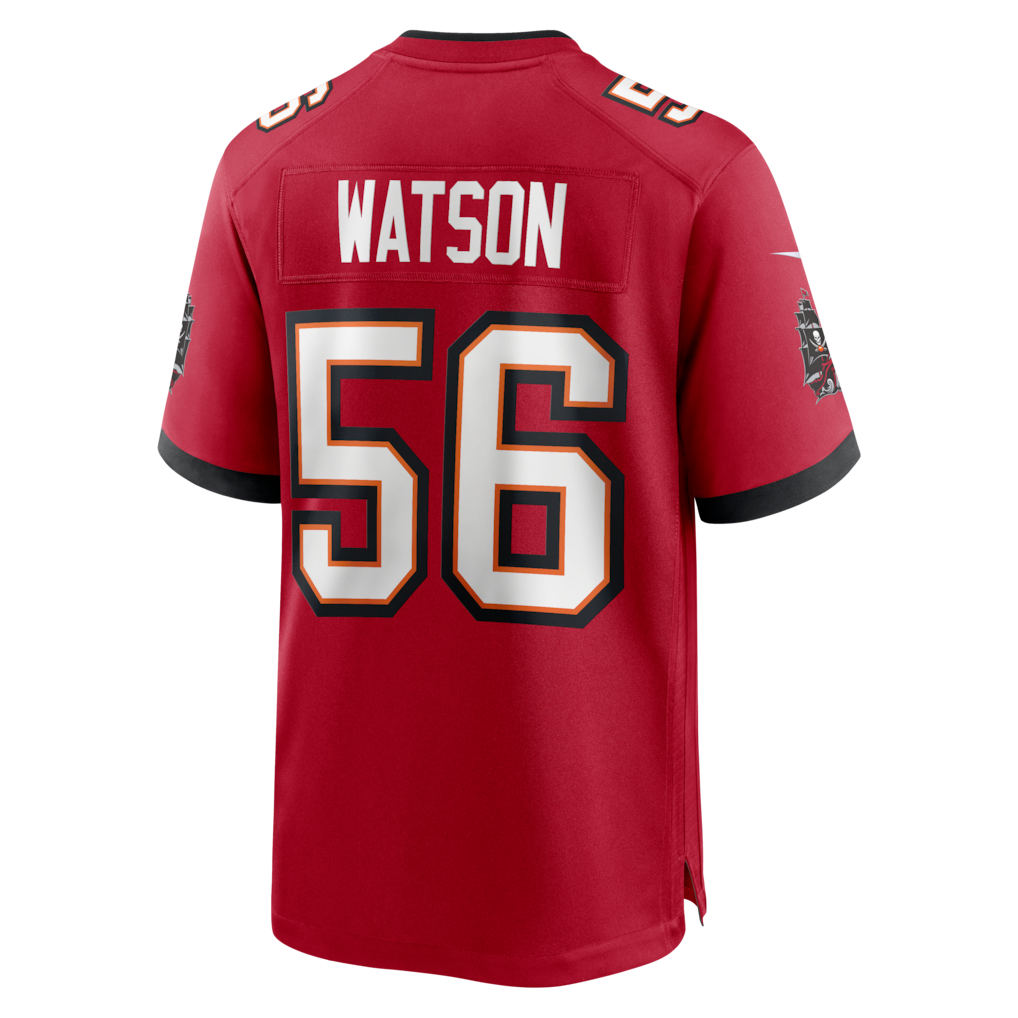 Cooneas TB.Buccaneers #56 Desmond Watson Red Team Game Jersey