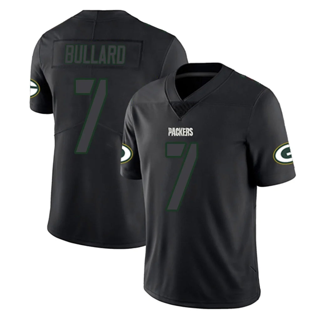 GB.Packers #7 Javon Bullard Player Black Impact Limited Home Game Cooneas Stitched Jerseys