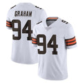 C.Browns #94 Mason Graham Player White Vapor Untouchable Limited Home Game Cooneas Stitched Jerseys