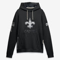 NO.Saints 2026 Black Logo Pullover Hoodies Limited Game Cooneas Stitched Jerseys