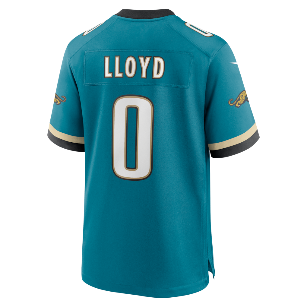 Cooneas J.Jaguars #0 Devin Lloyd Teal Alternate 2 Prowler Throwback Game Jersey