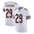 C.Bears #29 Tyrique Stevenson Player White Vapor Untouchable Limited Home Game Cooneas Stitched Jerseys