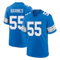 D.Lions #55 Derrick Barnes Player Blue Alternate Home Game Cooneas Stitched Jerseys