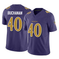 B.Ravens #40 Teddye Buchanan Player Purple Vapor F.U.S.E. Limited Cooneas Stitched Jerseys