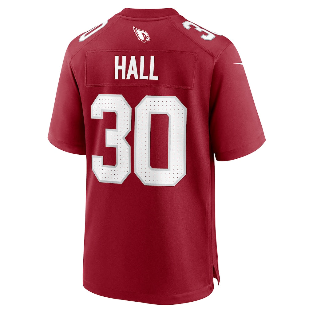 Cooneas A.Cardinals #30 Darren Hall Cardinal Team Game Jersey