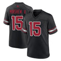 A.Cardinals #15 Gardner Minshew II Player Black Alternate Game Cooneas Stitched Jerseys
