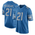 D.Lions #21 Roger McCreary Player Blue Home Game Cooneas Stitched Jerseys