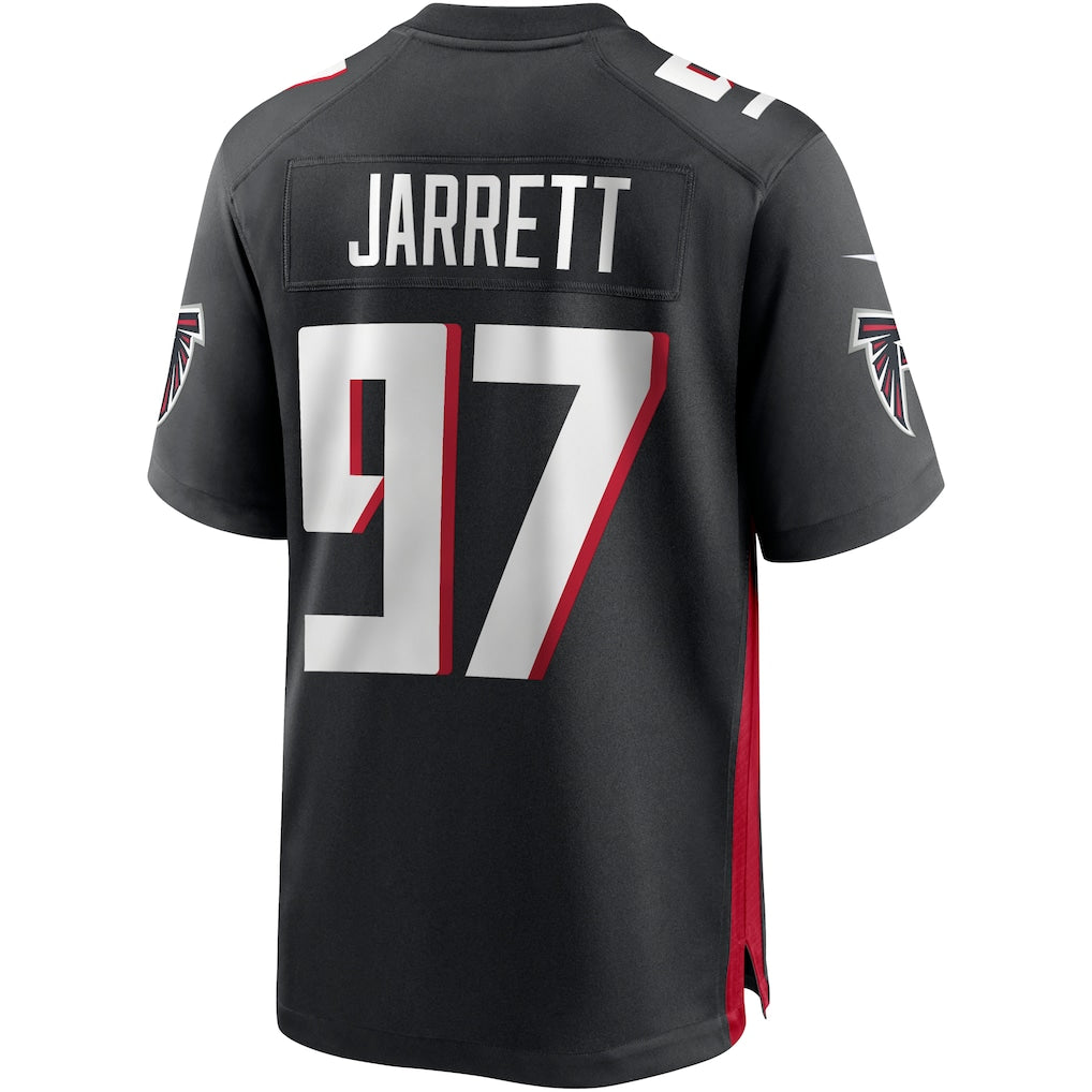 Cooneas A.Falcons #97 Grady Jarrett Black Team Game Jersey