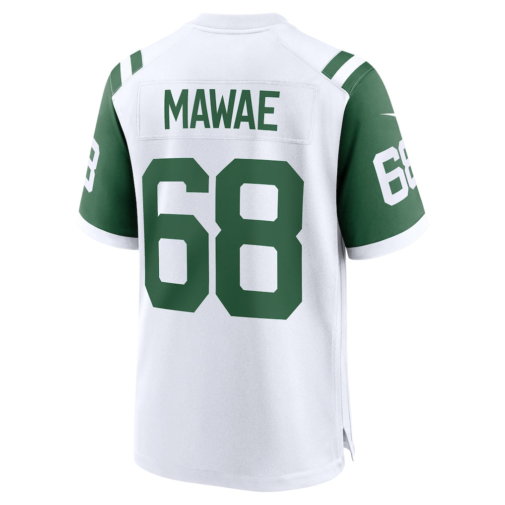 Cooneas NY.Jets #68 Kevin Mawae White Retired Player Alternate Game Jersey