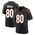 C.Bengals #80 Andrei Iosivas Player Black Home Game Cooneas Stitched Jerseys