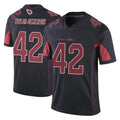 A.Cardinals #42 Dadrion Taylor-Demerson Player Black Limited Color Rush Vapor Untouchable Home Game Cooneas Stitched Jerseys