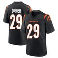 C.Bengals #29 Kyle Dugger Player Black Home Game Cooneas Stitched Jerseys