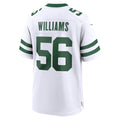 Cooneas NY.Jets #56 Quincy Williams Legacy White Game Jersey
