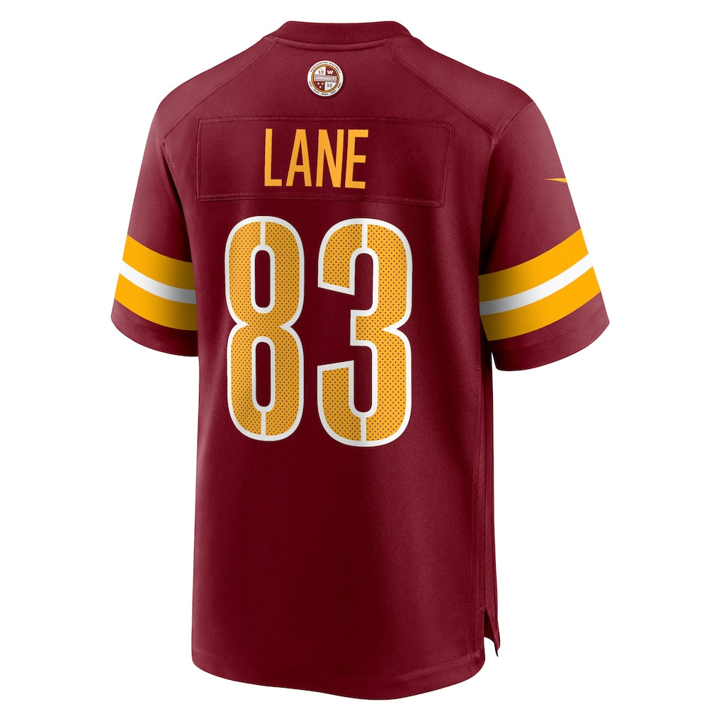 Cooneas W.Commanders #83 Jaylin Lane Burgundy Team Game Jersey