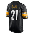 Cooneas P.Steelers #21 Chuck Clark Black Team Game Jersey