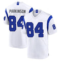 LA.Rams #84 Colby Parkinson Player White Fearsome Home Game Cooneas Stitched Jerseys