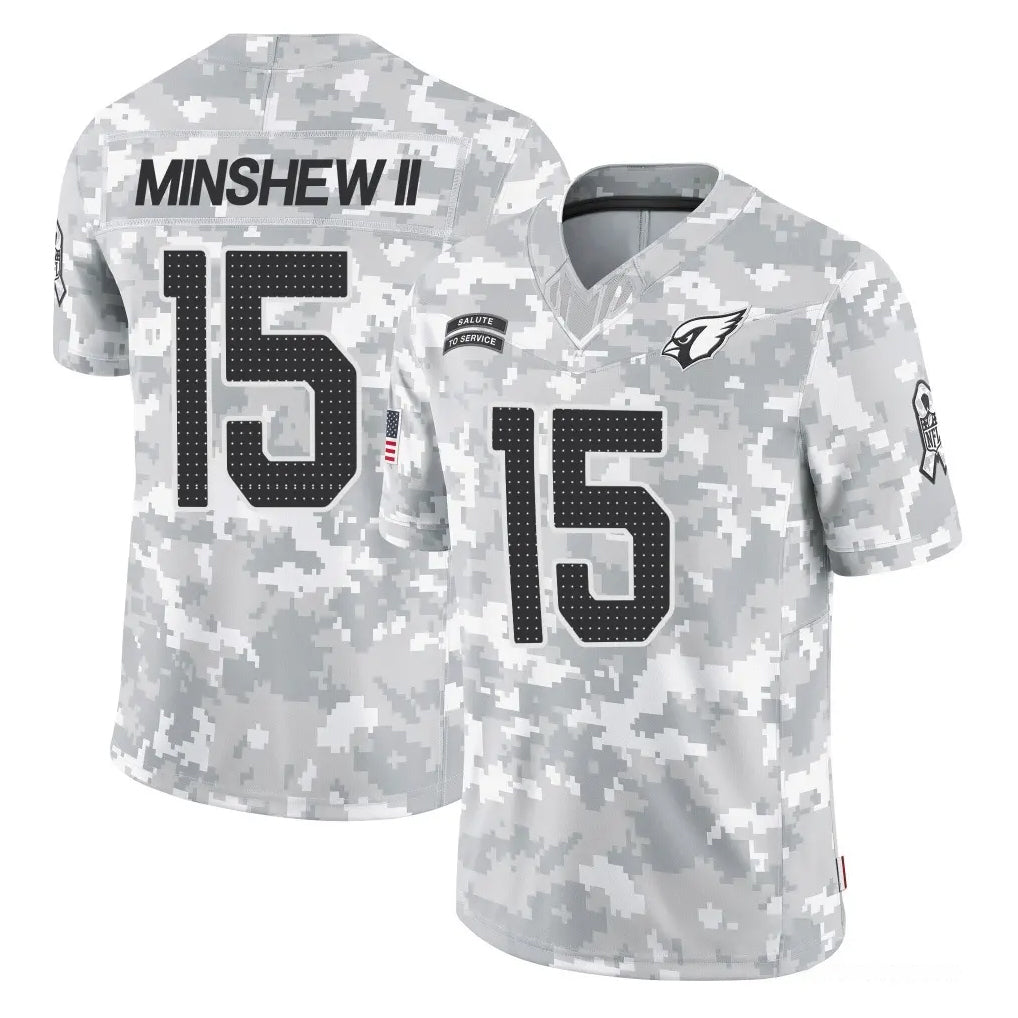 A.Cardinals #15 Gardner Minshew II Player Arctic Camo Limited Salute To Service Home Game Cooneas Stitched Jerseys