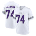 MN.Vikings #74 Donovan Jackson Player White Alternate Home Game Cooneas Stitched Jerseys