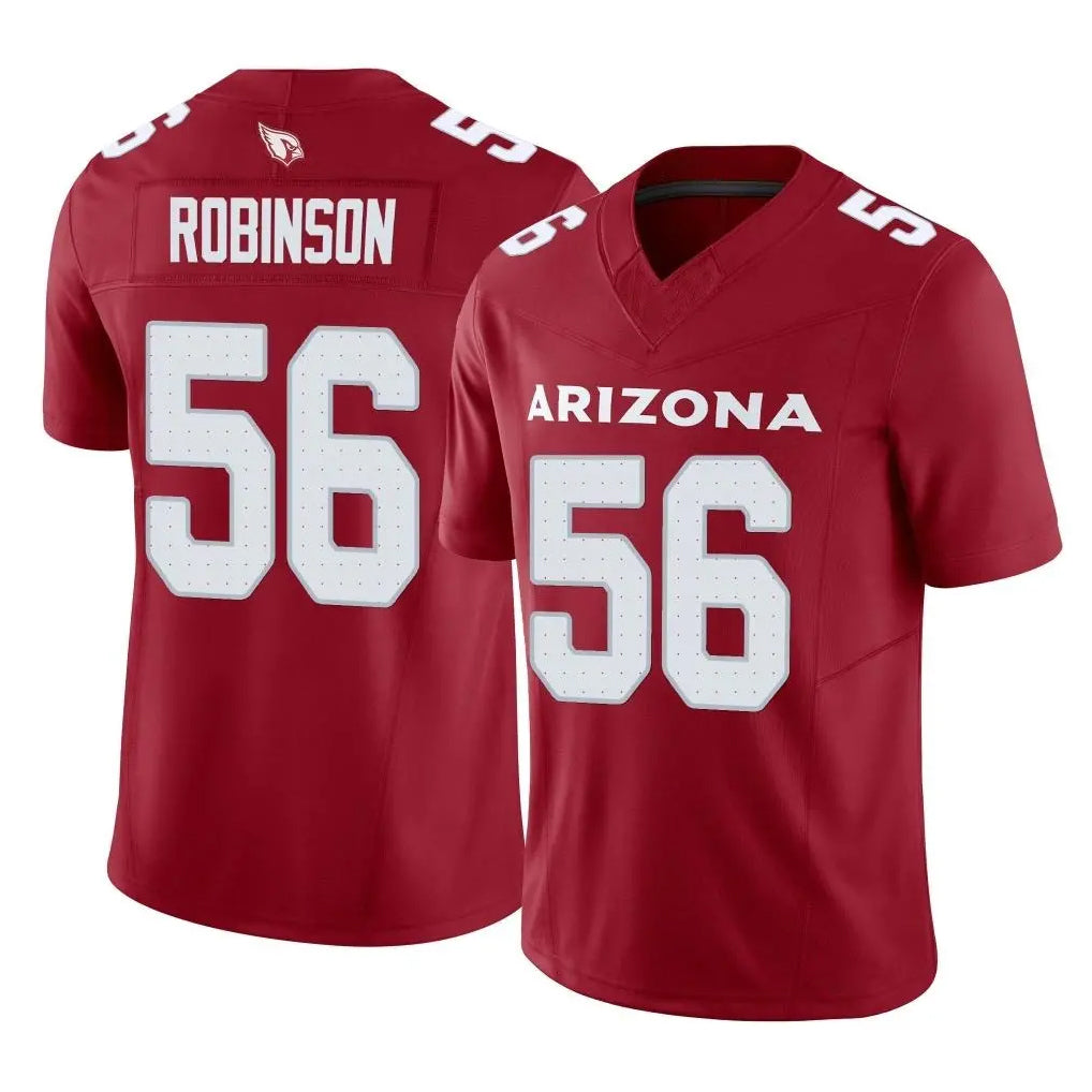 A.Cardinals #56 Darius Robinson Player Cardinal Vapor F.U.S.E. Limited Home Game Cooneas Stitched Jerseys