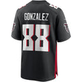 Cooneas A.Falcons #88 Tony Gonzalez Black Game Retired Player Jersey