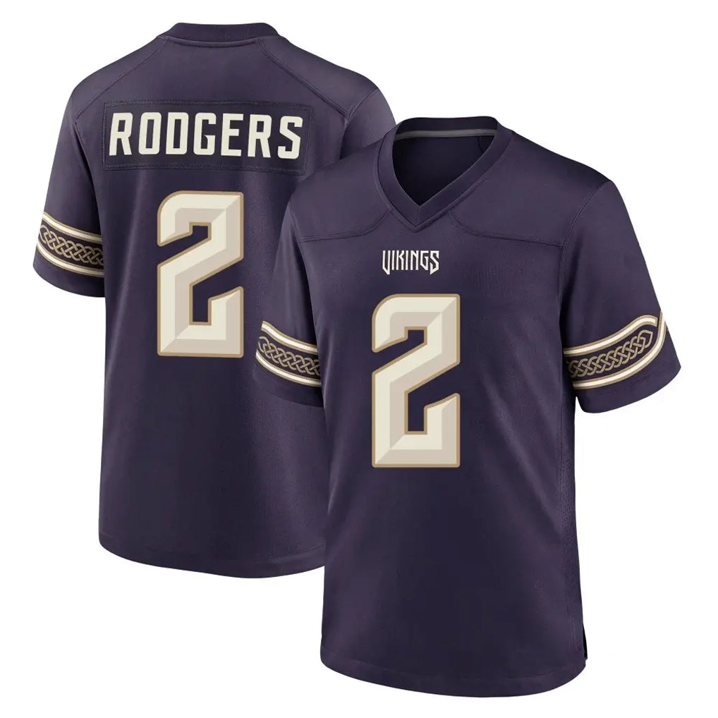 MN.Vikings #2 Isaiah Rodgers Player Purple 2026 Rivalries Collection Home Game Cooneas Stitched Jerseys
